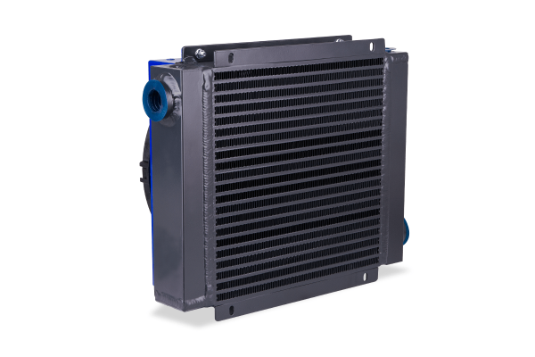 Chłodnica powietrzna oleju HY057.1-04A-1615-0K (24VDC - Termostat 60 st.C)