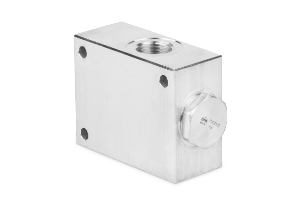 Dzielnik strumienia 3/8”–3/8” z podziałem 50%/50% (6,5-12)l./min. 260Bar FDC02A