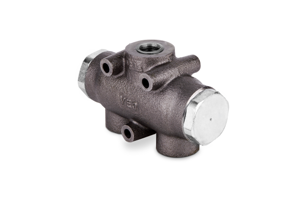 Dzielnik strumienia 3/8"-3/8" z podziałem 50%/50% (20-32)l./min. 250Bar VEQ 22 030315