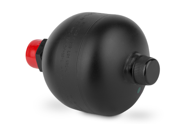 Hydroakumulator membranowy poj. 0,75 AMS0,75P350CG40M / AMS0,75P350CG4VM-0/30
