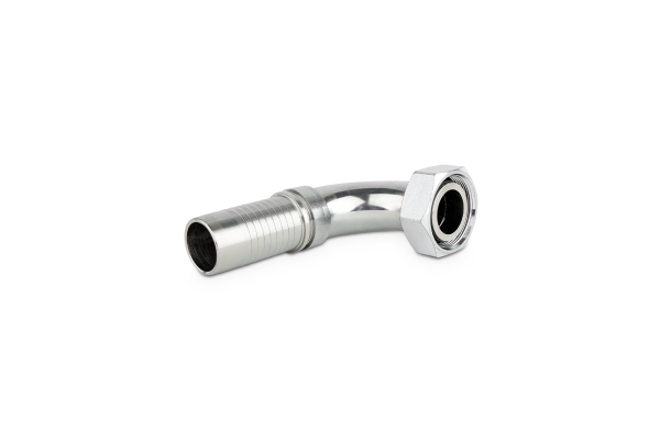 Końcówka do węża kolanko 90st. z nakrętką lutowana DKOL90 P52-38 M45x2 35L 0185S24-45