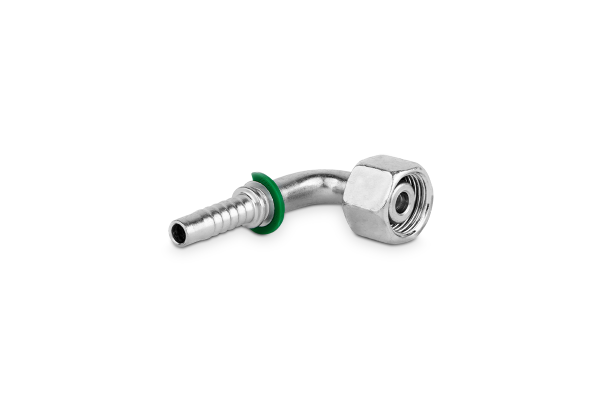Końcówka do węża kolanko 90st. z nakrętką DKOL90 P52-08 M18x1,5 12L 0185-05-18