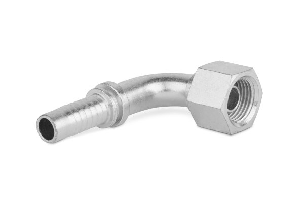 Końcówka do węża kolanko 90st. z nakrętką z drutem DKR90 TW C12-63 G2.1/2" 0150S40-40