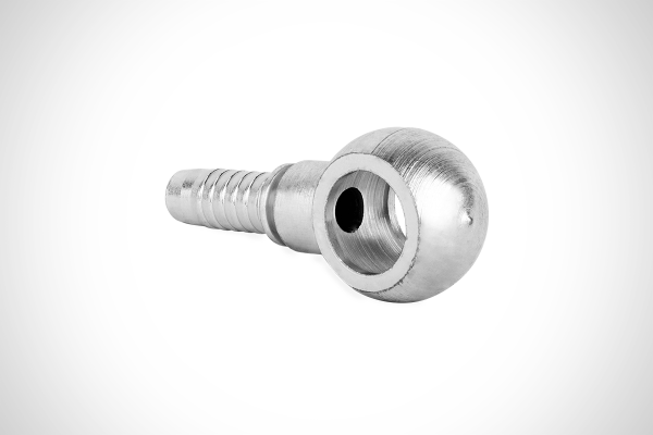 Końcówka do węża prosta oczkowa RNR C01-06 rozmiar 1/8" 1400-04-02