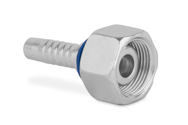 Końcówka do węża prosta z nakrętką rolowaną DKL P11-06 M12x1,5 0035-04-12