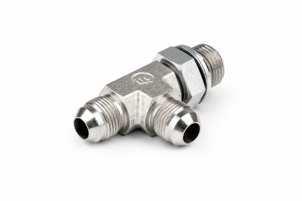 Korpus przyłączki trójnikowej niesymetrycznej 3/4"BSP 1 1/16"JIC 5240-12-12