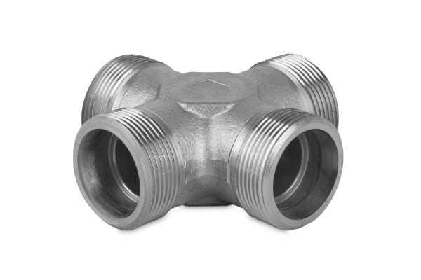 Korpus złączki czwórnikowej M22x1,5 15L 7010-15L-1NI