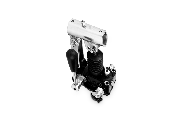 Pompa ręczna zbiornikowa pod siłownik dwustronnego działania 12cm3 3/8"BSP 380bar z zaworem i dźwignią rozładowczą PMD 12byA-L-s (6055.0048) + dźwignia