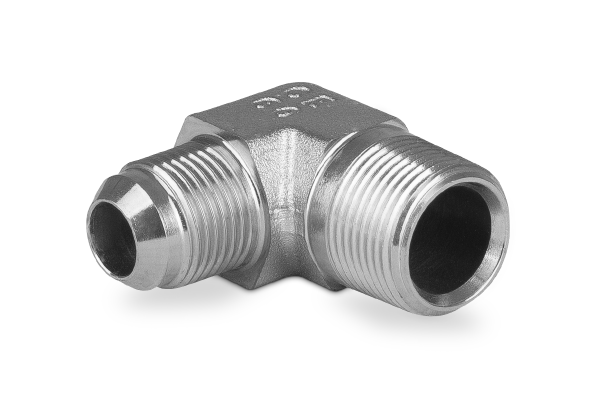 Przyłączka kolankowa 90st 1/8"NPTF 7/16" JIC 5140-02-04