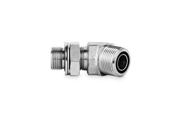 Przyłączka trójnikowa niesymetryczna 1/2" BSP 1 3/16" ORFS 6460-08-14 (405721)