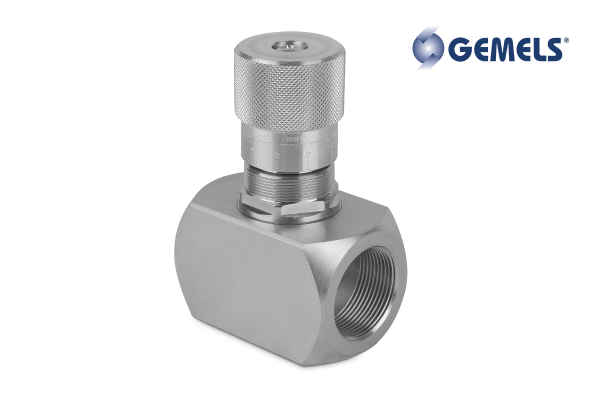 Regulator przepływu dwukierunkowy 90° BD G1/4" GG2GGT130110000