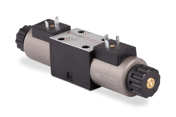 Rozdzielacz suwakowy NG6 DHE-0710-X 28DC