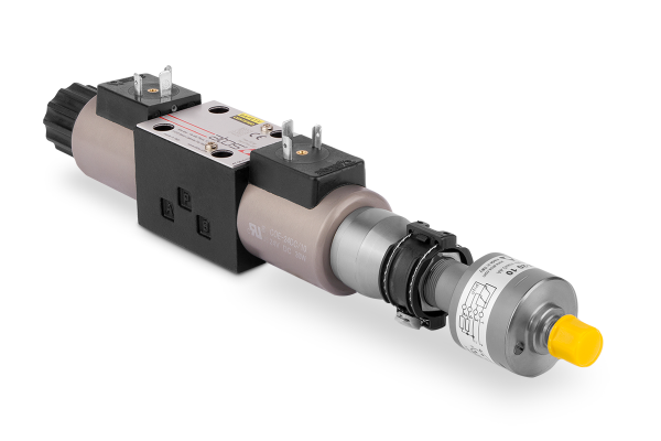 Rozdzielacz suwakowy NG6 DHE-0713/FV-X 24DC