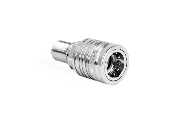 Szybkozłącze grzybkowe grodziowe M14x1,5 gniazdo F.IP12 L8 250 bar 809410002