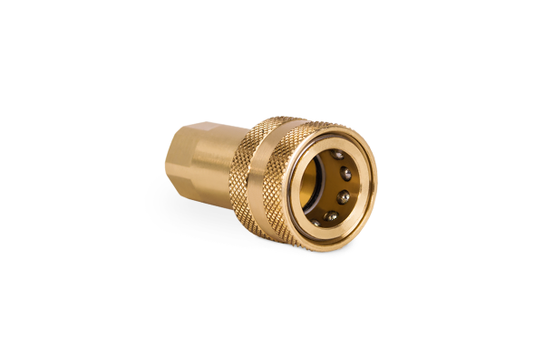 Szybkozłącze grzybkowe ISO/B 1/2" mosiądz gniazdo F.IRBO12V BSP 160 bar 804500106