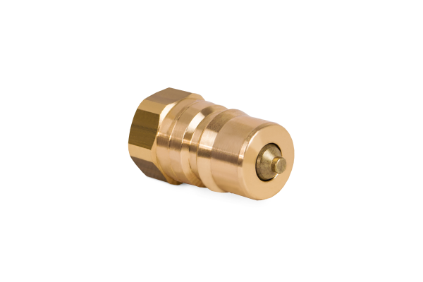 Szybkozłącze grzybkowe ISO/B 1/4" mosiądz wtyczka M.IRBO14V BSP 200 bar 804500103