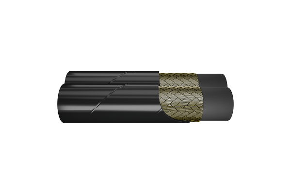 Wąż hydrauliczny Longlife podwójny DN-10 1SC 250bar T2E101K-06