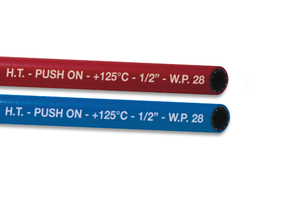 Wąż PUSH ON niebieski DN12 28 bar