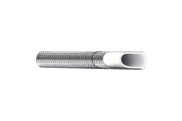 Wąż teflonowy PTFE gładki z podwójnym oplotem FHM DC DN06 365bar 0402
