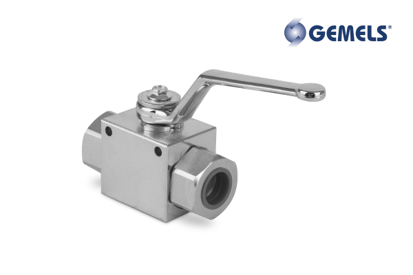 Zawór kulowy odcinający 2-drogowy GE2 1/2" BSP DN13 500Bar GE2GGT35011A000