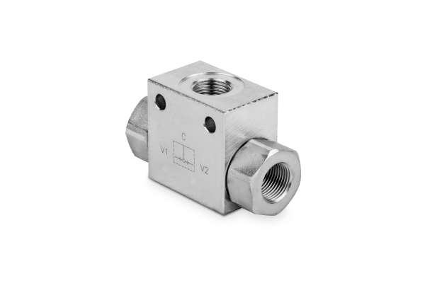 Zawór logiczny 3/4" BSP 350Bar otw.montaż. SHV04