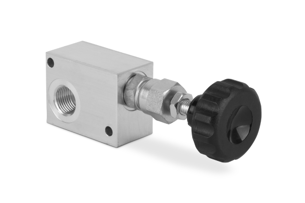 Zawór przeciążeniowy 1/2” 35 l./min. 100-350 bar pokrętło PRL350330B
