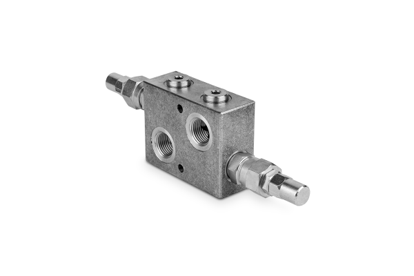 Zawór przeciążeniowy w ukł. krzyżowym 1/2” BSP 35 l./min. 40- 210 bar kapturek VMDI3503B3
