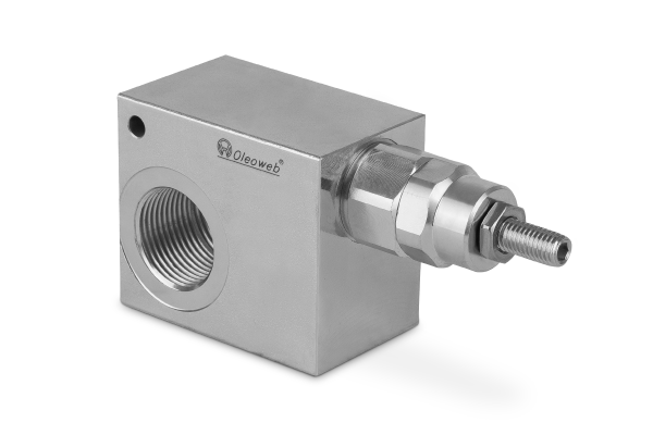 Zawór przeciążeniowy 3/4" BSP 90 l./min. 20-250 bar imbus VMDR90-340-C-2
